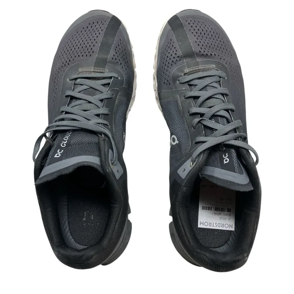 On Running Sneakers Mens 8.5 Cloudflow Black Asphalt Helion Athletic‎ 35.99238